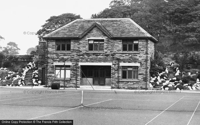 Photo of Clitheroe, Castle Gardens, Tennis Court Pavilion 1927