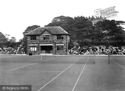 Castle Gardens, Tennis Courts 1927, Clitheroe
