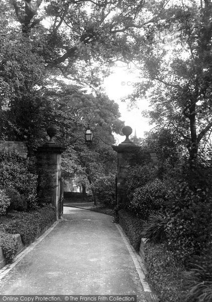 Photo of Clitheroe, Castle Grounds 1921