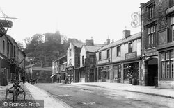 Castle Street And The Castle 1903, Clitheroe