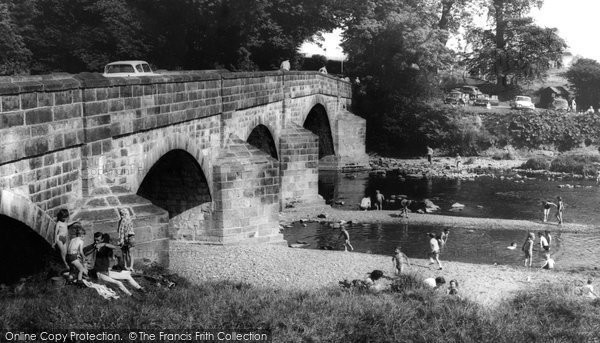 Photo of Clitheroe, Edisford Bridge c.1965