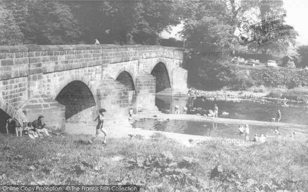 Photo of Clitheroe, Edisford Bridge c.1965 - Francis Frith