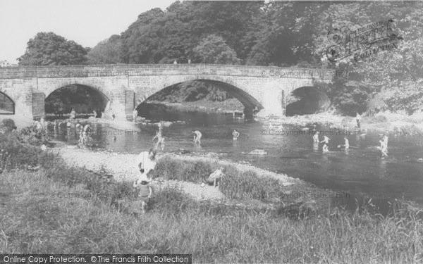 Photo of Clitheroe, Edisford Bridge c.1965