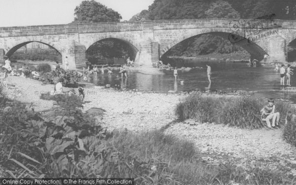Photo of Clitheroe, Edisford Bridge c.1965