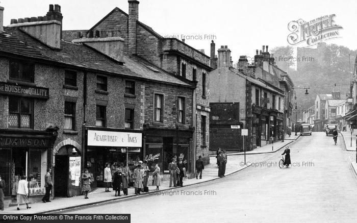 Photo of Clitheroe, Market Place c.1950
