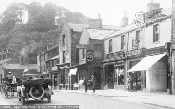 Photo of Clitheroe, Shops In Castle Street 1921