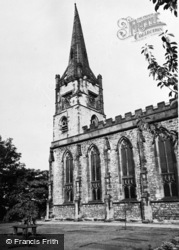 St Mary's Church c.1960, Clitheroe