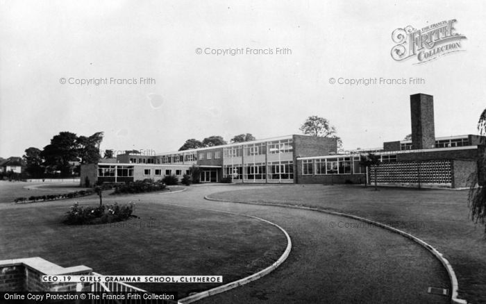 Photo of Clitheroe, The Girls Grammar School c.1960