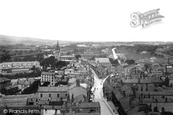The View From The Castle 1895, Clitheroe