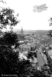 The View From The Castle 1921, Clitheroe