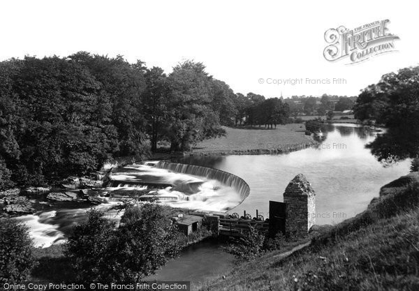 Photo of Clitheroe, The Weir 1899