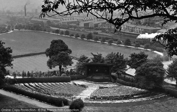 Photo of Clitheroe, View From The Castle c.1950