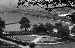 View From The Castle c.1950, Clitheroe