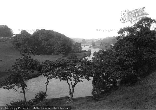 Photo of Clitheroe, View On The Ribble 1894