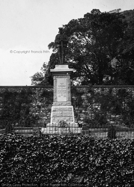 Photo of Clitheroe, War Memorial 1927