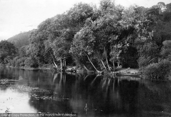 Photo of Cliveden, Woods, The Picnic Island 1890