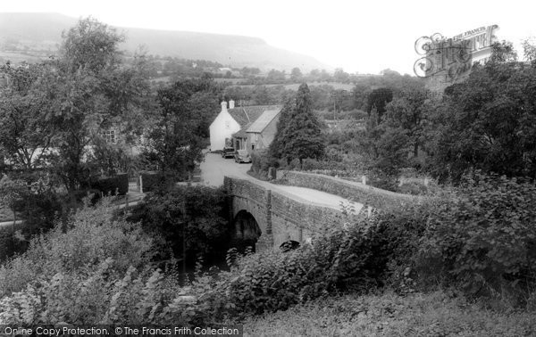 Photo of Clodock, The Village And St Clydog's Church c.1960