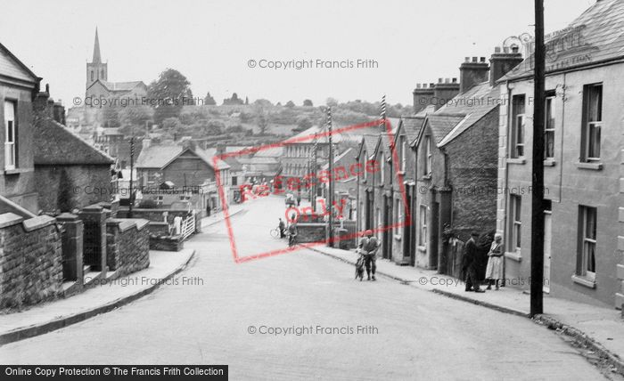 Photo of Clones, Church And Town c.1950