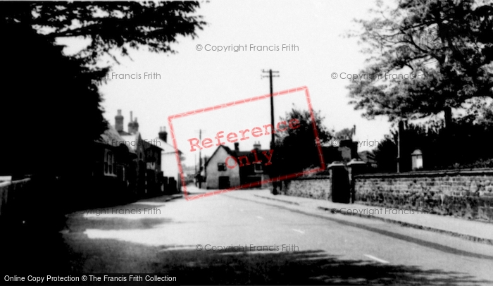 Photo of Clophill, Church Corner c.1955