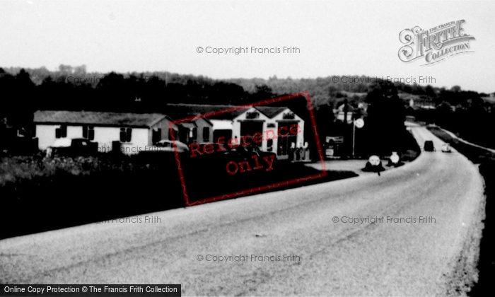 Photo of Clophill, County Garage c.1955