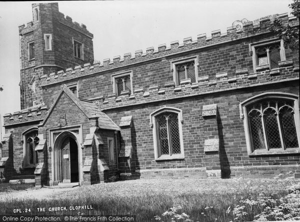 Photo of Clophill, The Church c.1960