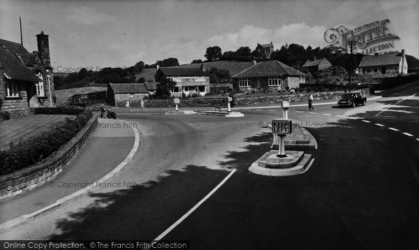 Photo of Cloughton, School Corner c.1955
