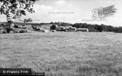 The Village From Station Lane c.1955, Cloughton
