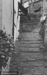 A Pretty Corner c.1950, Clovelly