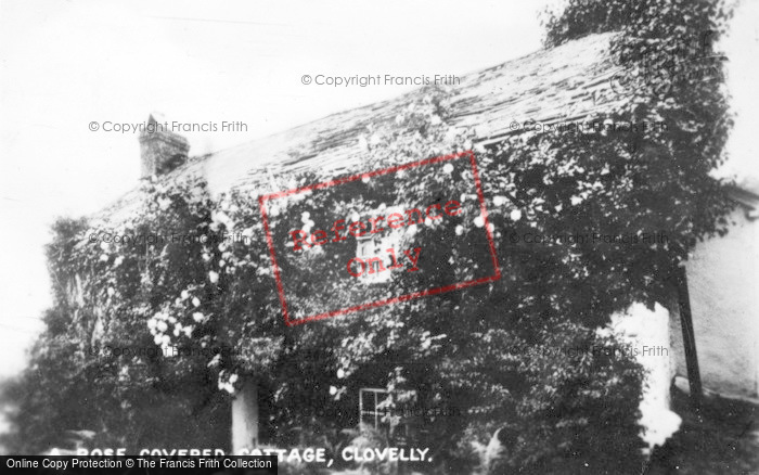 Photo of Clovelly, A Rose Covered Cottage c.1930