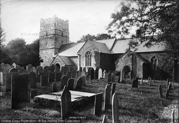 Photo of Clovelly, All Saints Church 1890