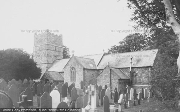 Photo of Clovelly, All Saints Church c.1955