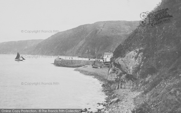 Photo of Clovelly, Bay 1890