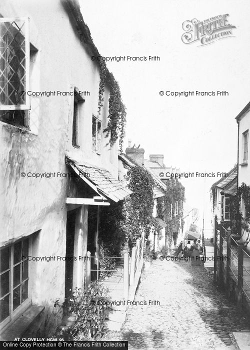 Photo of Clovelly, c.1900