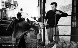 Donkey Stealing Beer c.1960, Clovelly