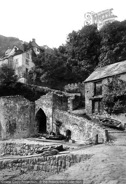 Photo of Clovelly, Entrance To Village c.1880