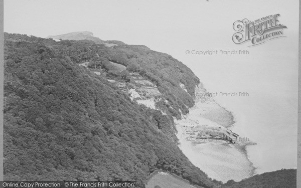 Photo of Clovelly, From Hobby Drive c.1872