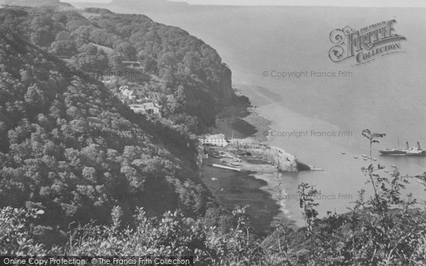 Photo of Clovelly, From Hobby Drive c.1910