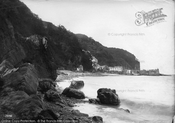 Photo of Clovelly, From The Beach 1890