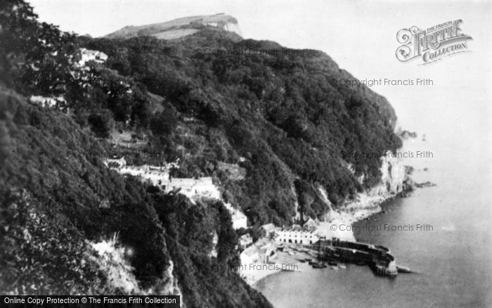 Photo of Clovelly, From The Hobby Drive c.1930