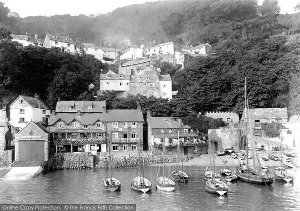 Photo of Clovelly, From The Quay c.1890