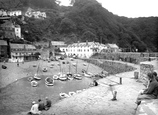 Harbour And Red Lion Hotel 1935, Clovelly