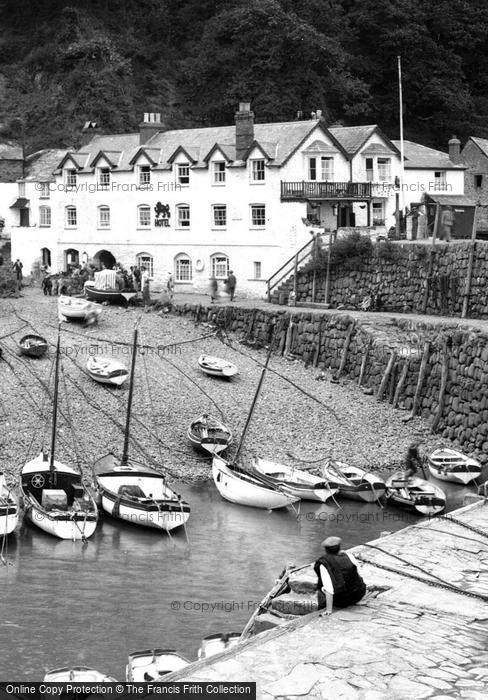 Photo of Clovelly, Harbour And Red Lion Hotel 1935