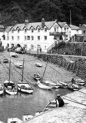 Harbour And Red Lion Hotel 1935, Clovelly