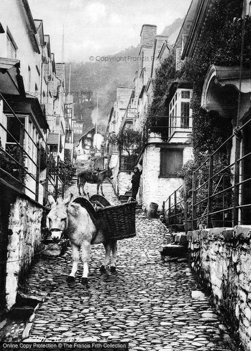 Photo of Clovelly, High Street 1894