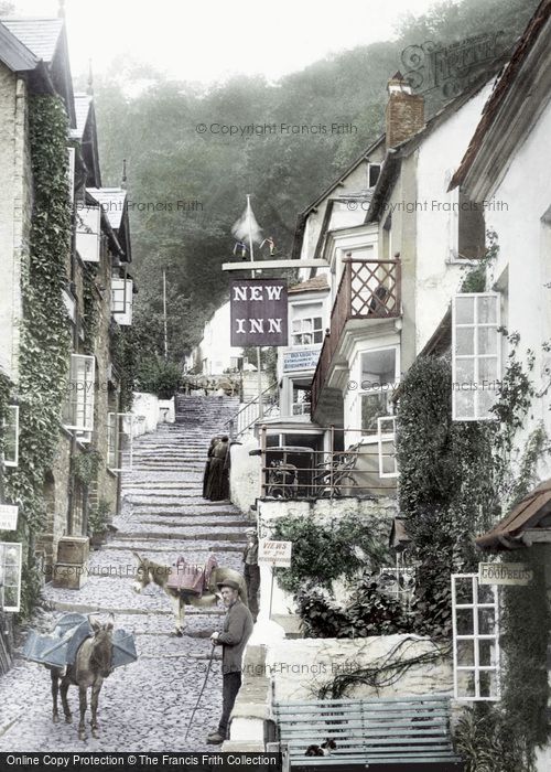 Photo of Clovelly, High Street 1894
