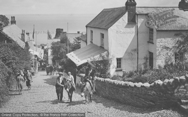 Photo of Clovelly, High Street 1930