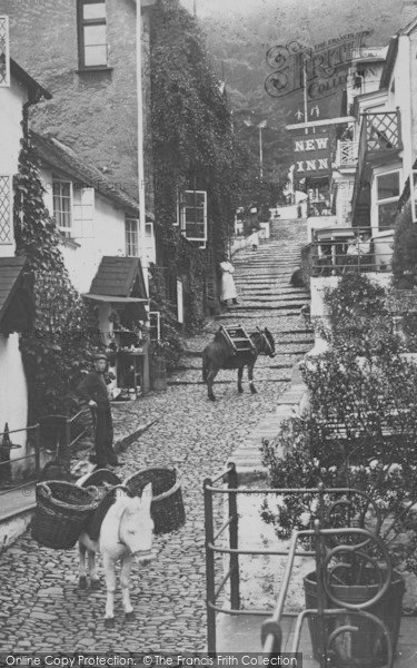 Photo of Clovelly, High Street c.1930