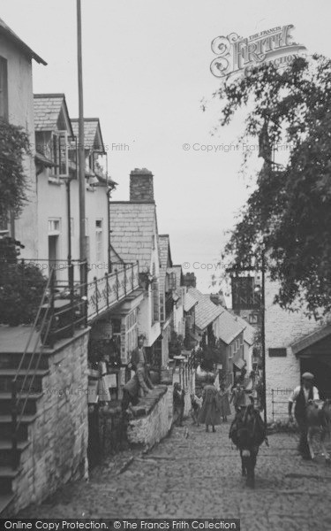 Photo of Clovelly, High Street c.1939