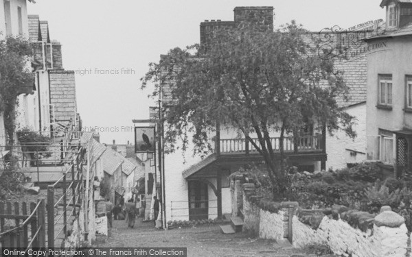 Photo of Clovelly, High Street c.1950