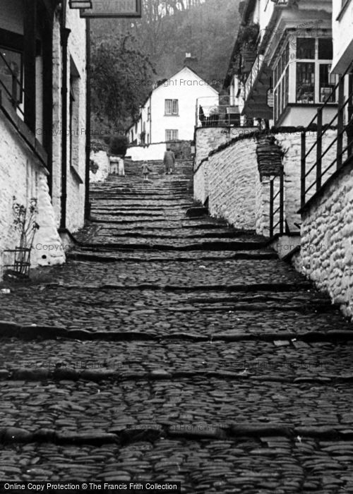 Photo of Clovelly, High Street c.1950